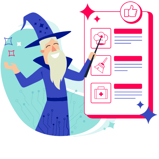 Illustration of AI-powered hospitality insights turning guest feedback into operational action